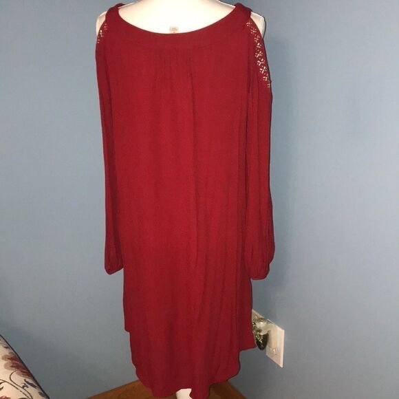 Firebrick Red Dress!!  - Picture 4 of 5